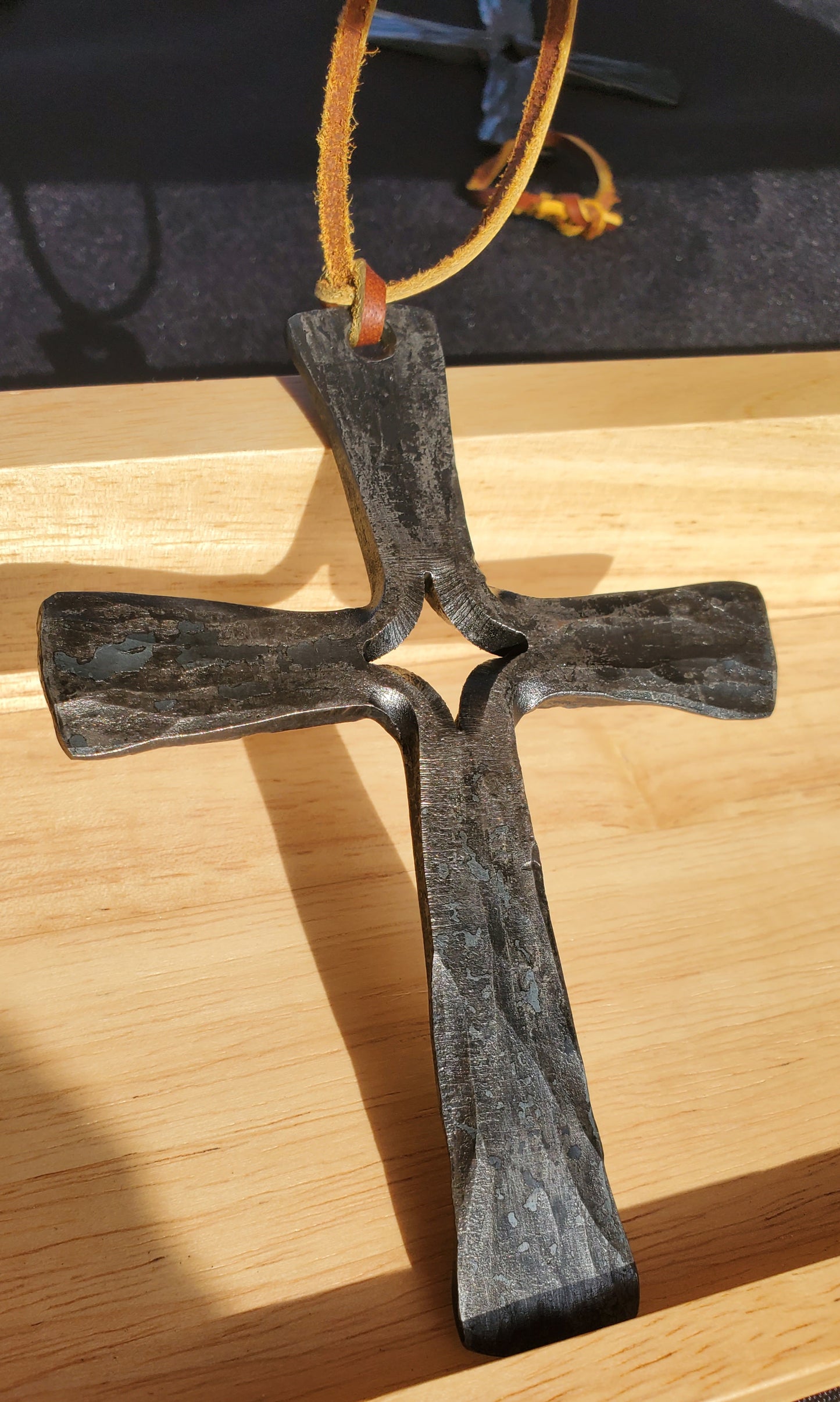 Forged Cross Ornament