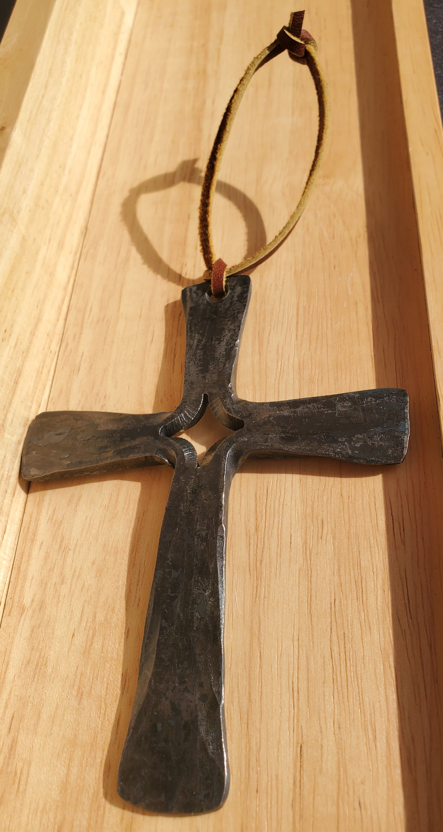Forged Cross Ornament