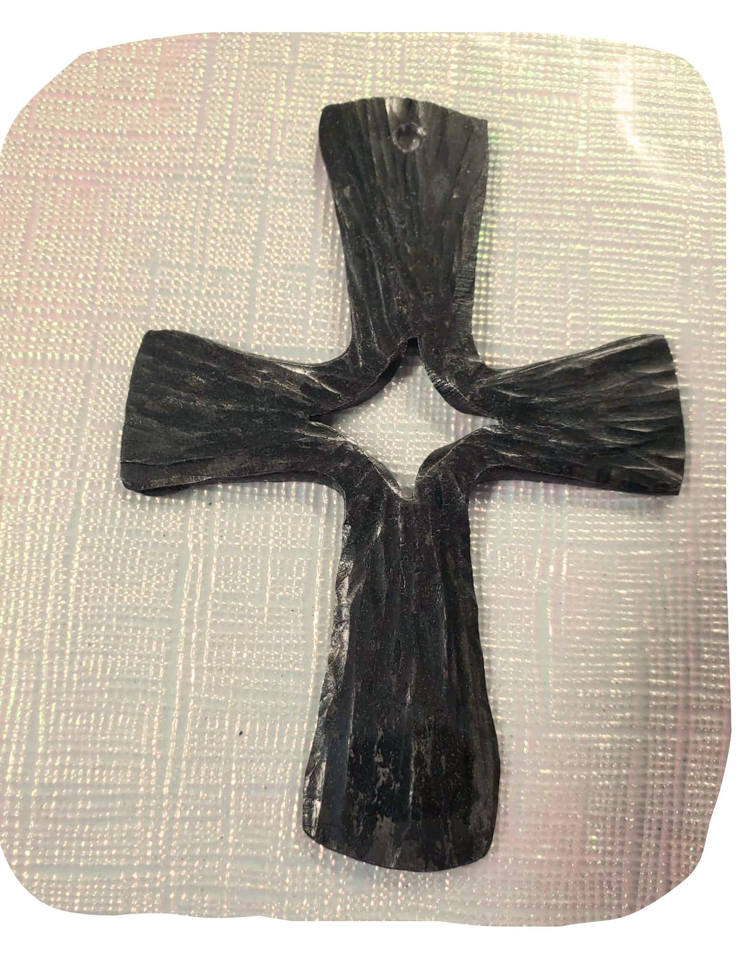 Forged Cross Ornament