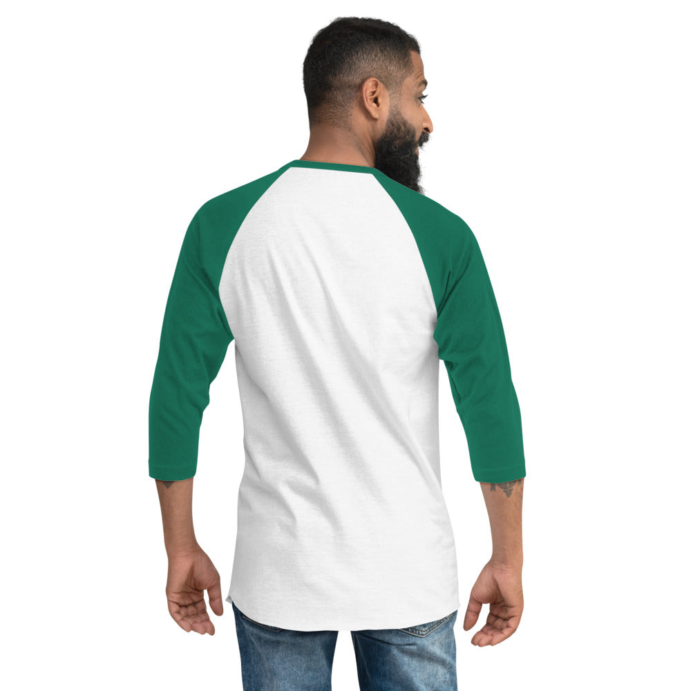 T.R.E. Circle 3/4 sleeve raglan shirt